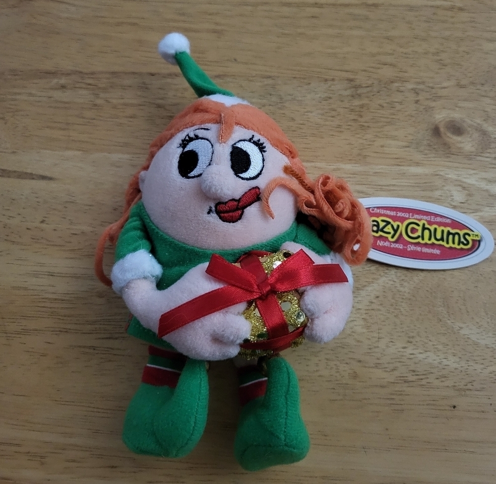 Vintage 2002 Rare Crazy Chums Heidi Hoop Elf With Bells